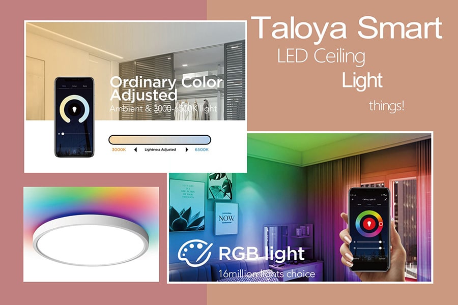 Taloya Smart LED Ceiling Light